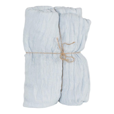 TELO ORGANZA CM90X3MT CELESTE